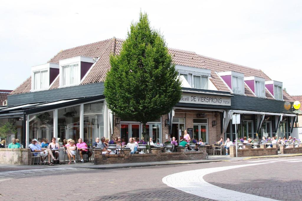 Grandcafe Hotel De Viersprong Schoorl Exteriör bild